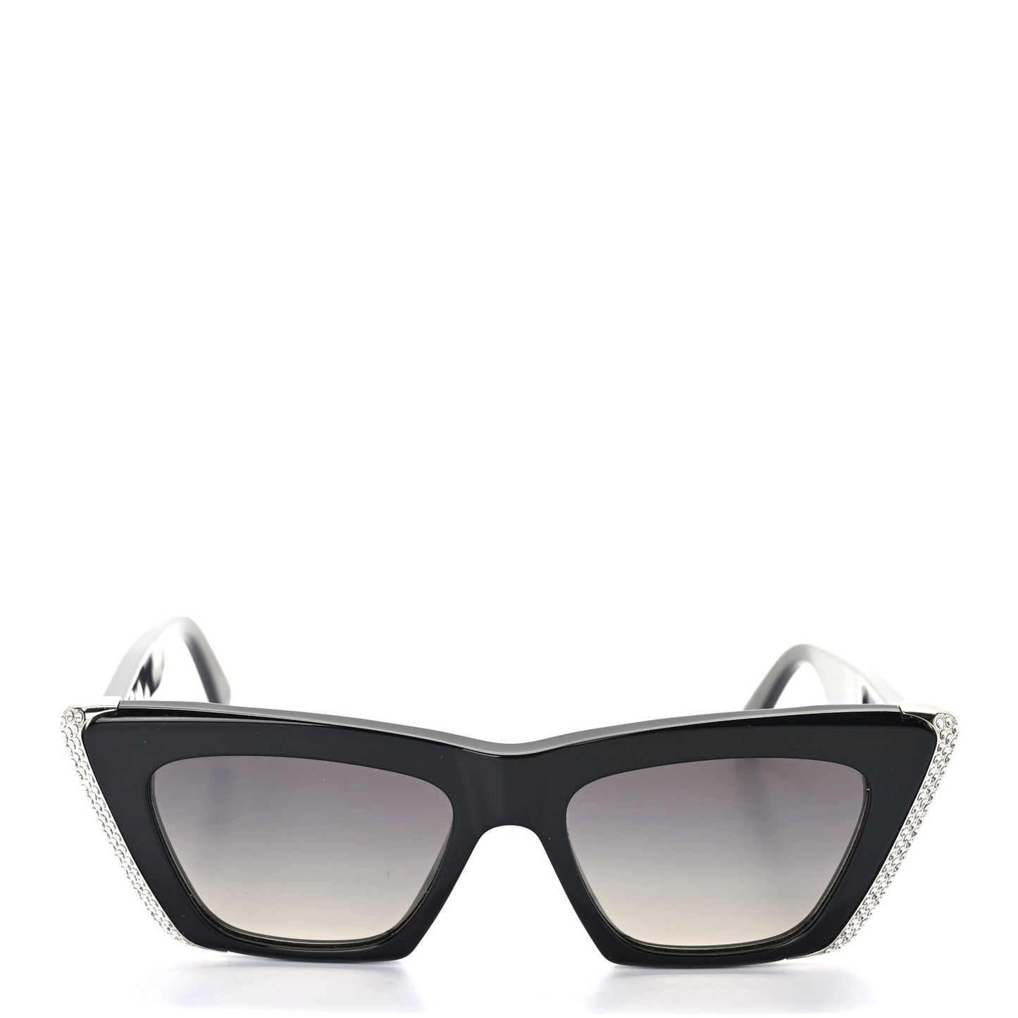 Acetate LV Fame Cat Eye Sunglasses z1776w Black