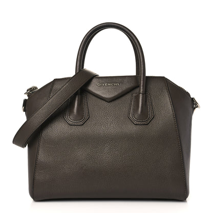 Givenchy Sugar Goatskin Small Antigona Heather Grey 1 of 16