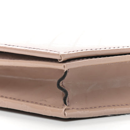 Gucci Patent Microguccissima Mini Nice Wallet Nude 8 of 9