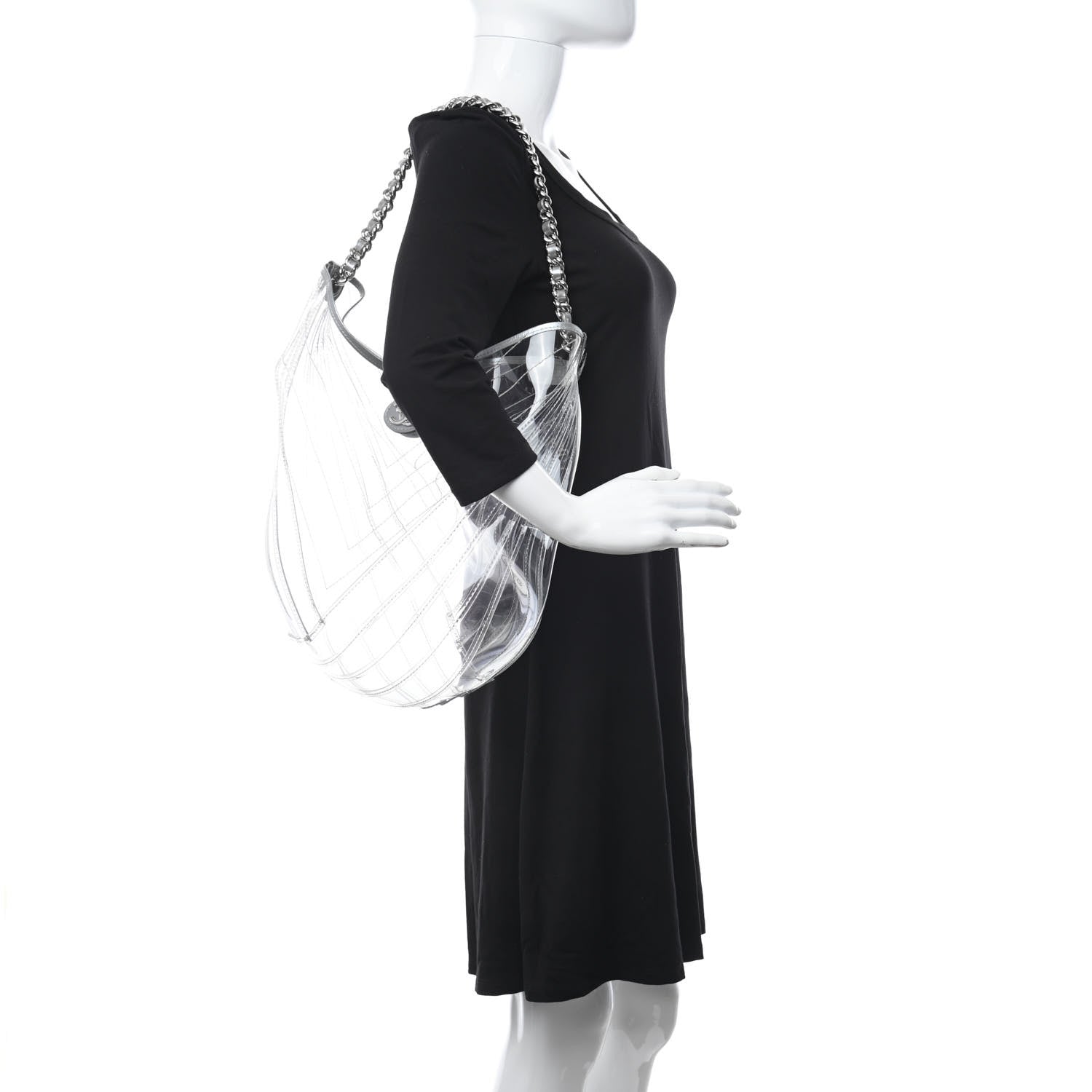 Chanel PVC Hobo Transparent 2 of 10