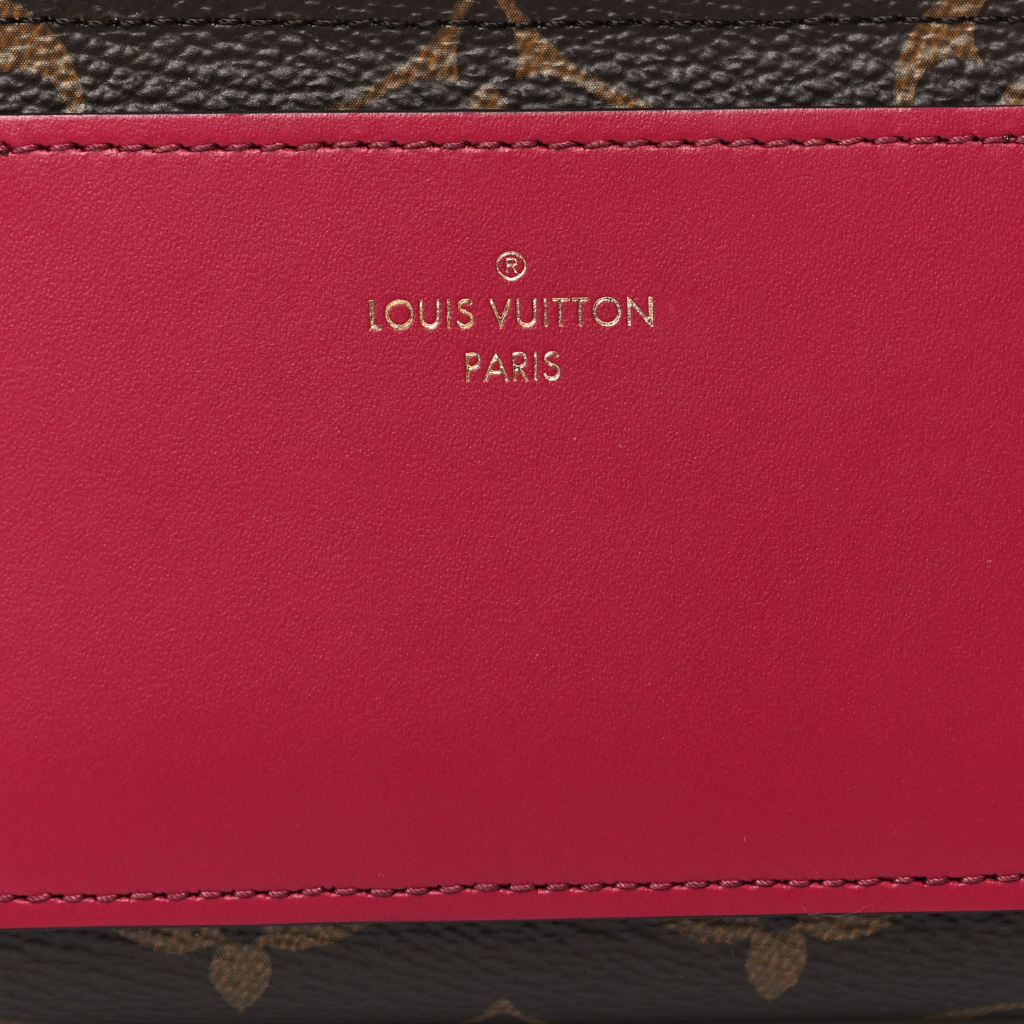 Monogram Lou Wallet Fuchsia