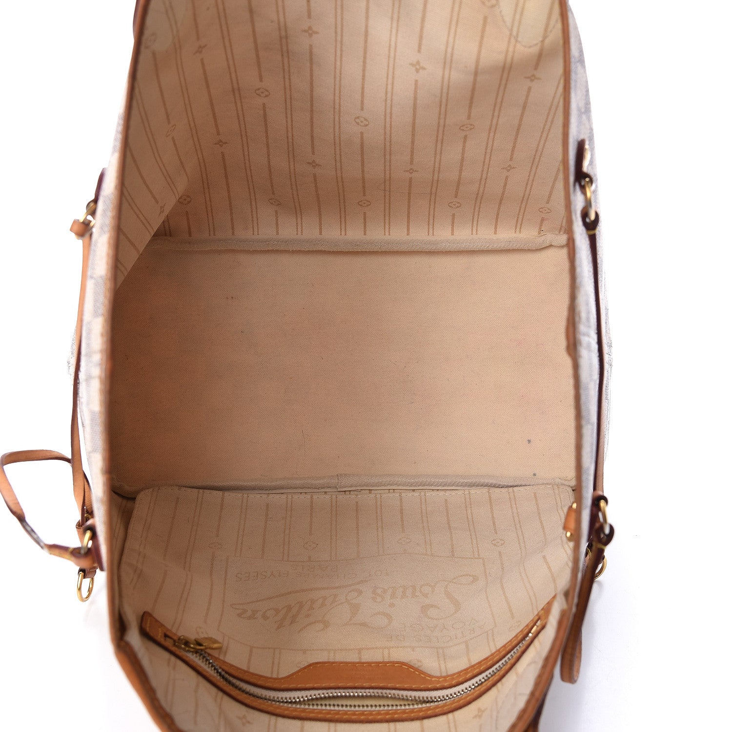 Louis Vuitton Damier Azur Neverfull MM 5 of 20