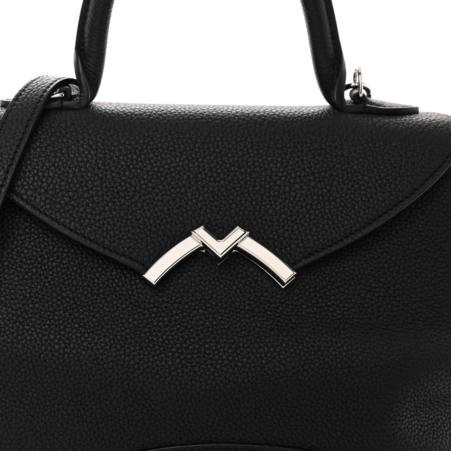 Taurillon Blush Calfskin Gabby PM Black