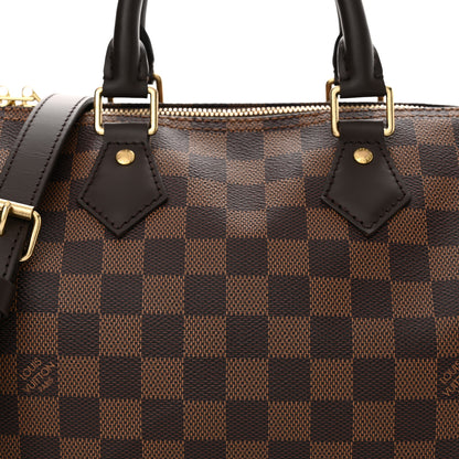 Louis Vuitton Damier Ebene Speedy Bandouliere 25 7 of 11