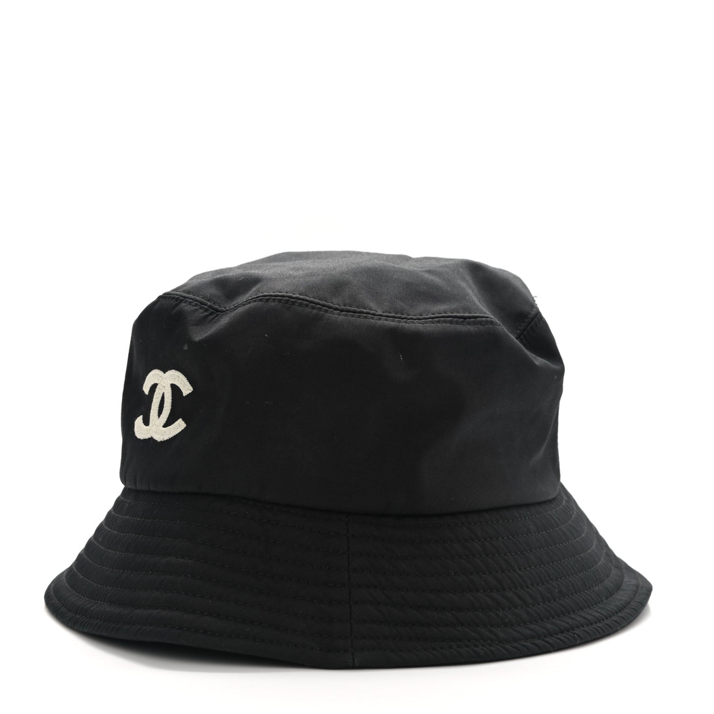 Cotton CC Bucket Hat L Black