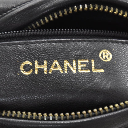 Chanel Quilted Lambskin Small Tassel Camera Case Black 8 of 11