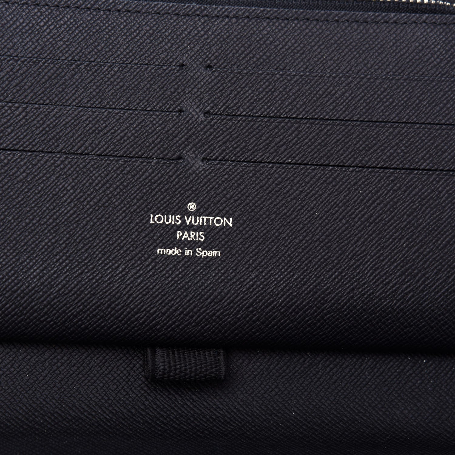 Louis Vuitton Epi Zippy Organizer Wallet Black 7 of 8