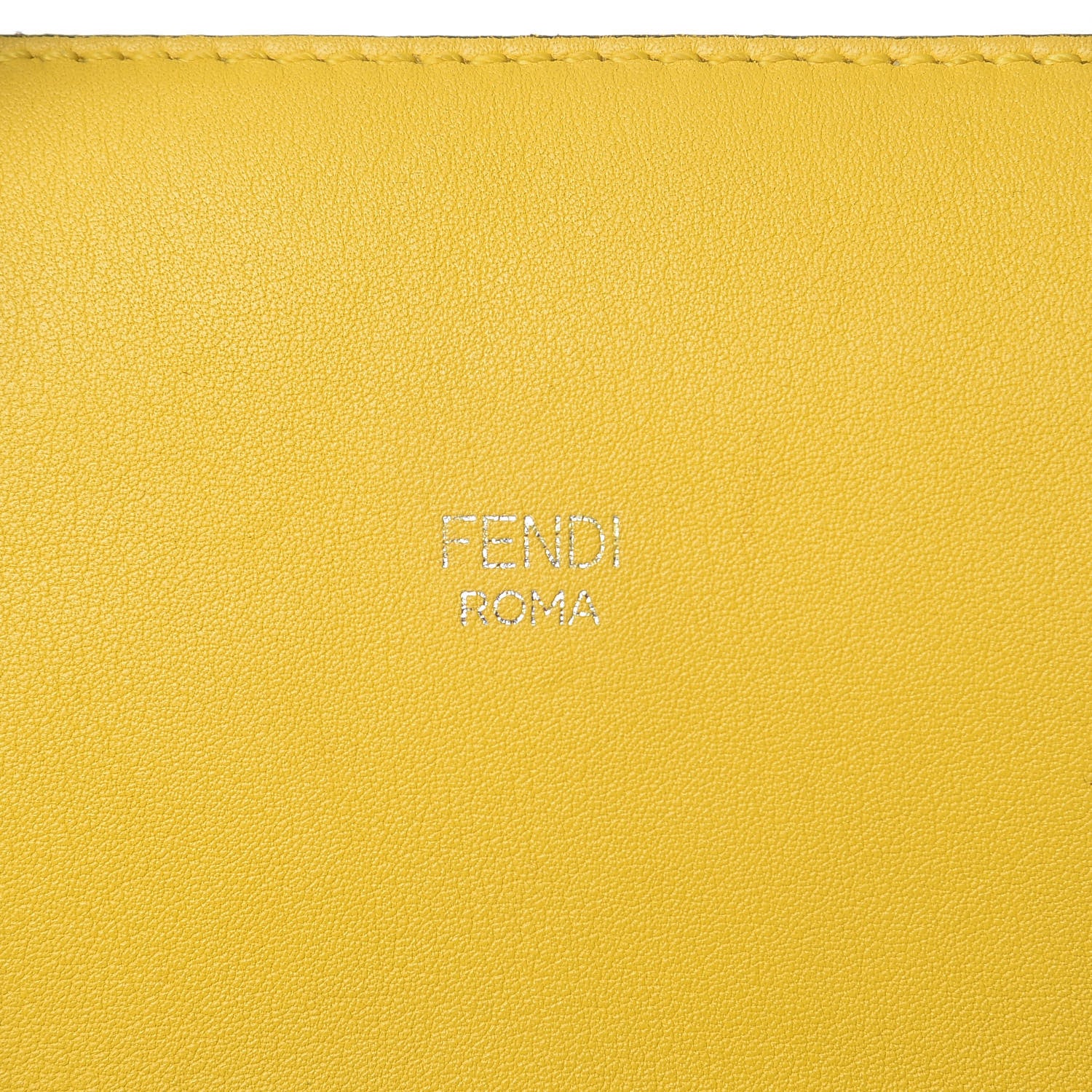 Fendi Vitello Dolce 4 Color Medium By The Way Boston Bag Yellow Multicolor 8 of 17