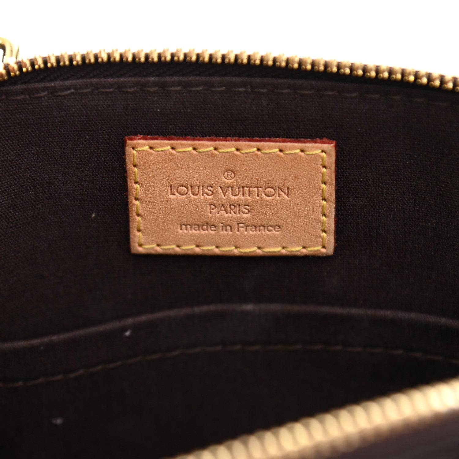 Louis Vuitton Vernis Alma BB Amarante 5 of 7