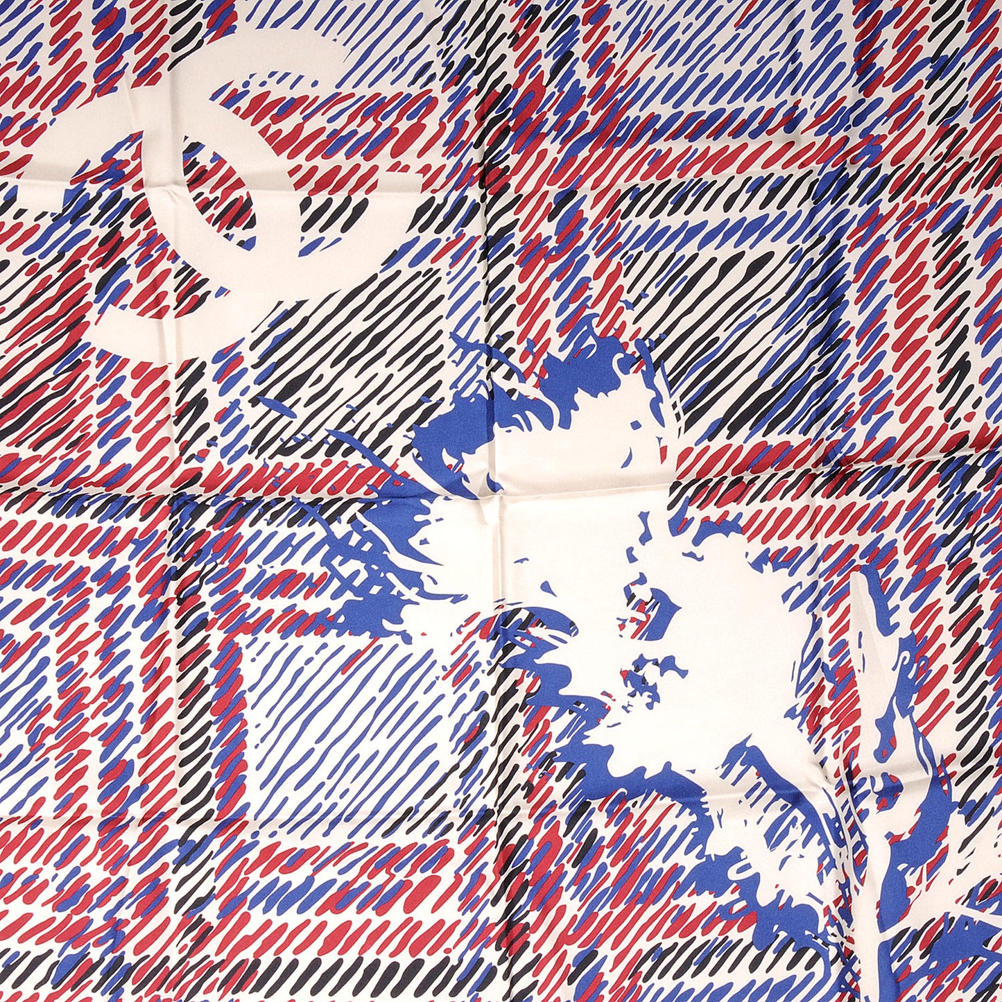 Silk CC Thistle Square Scarf