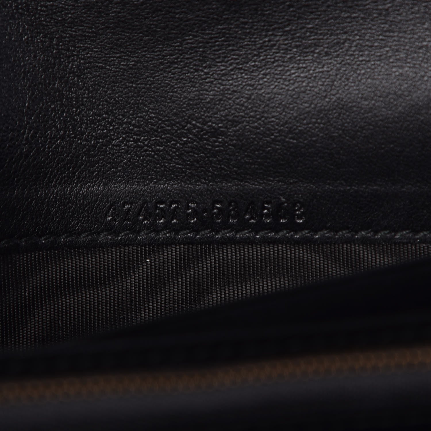 Gucci Calfskin Matelasse GG Marmont Chain Wallet Black 7 of 7