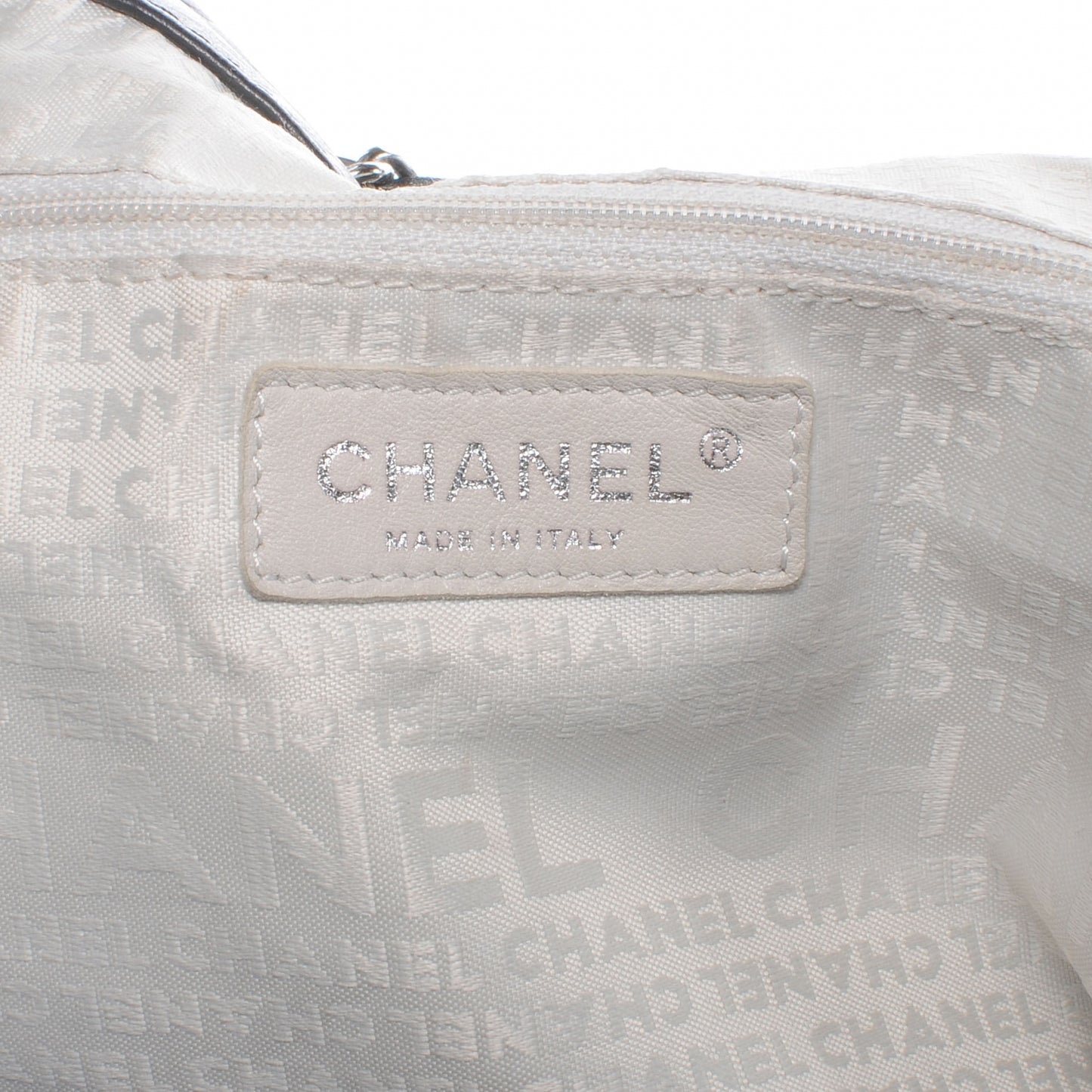 Leather Contrast Stitch Drawstring Tote Black