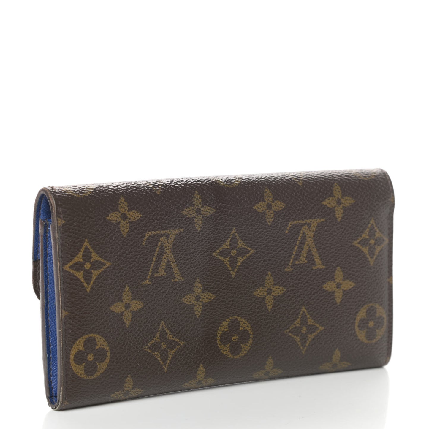 Monogram Emilie Wallet Blue