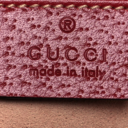 Gucci GG Supreme Monogram Flora Web Small Ophidia Tote Bag Red 6 of 10