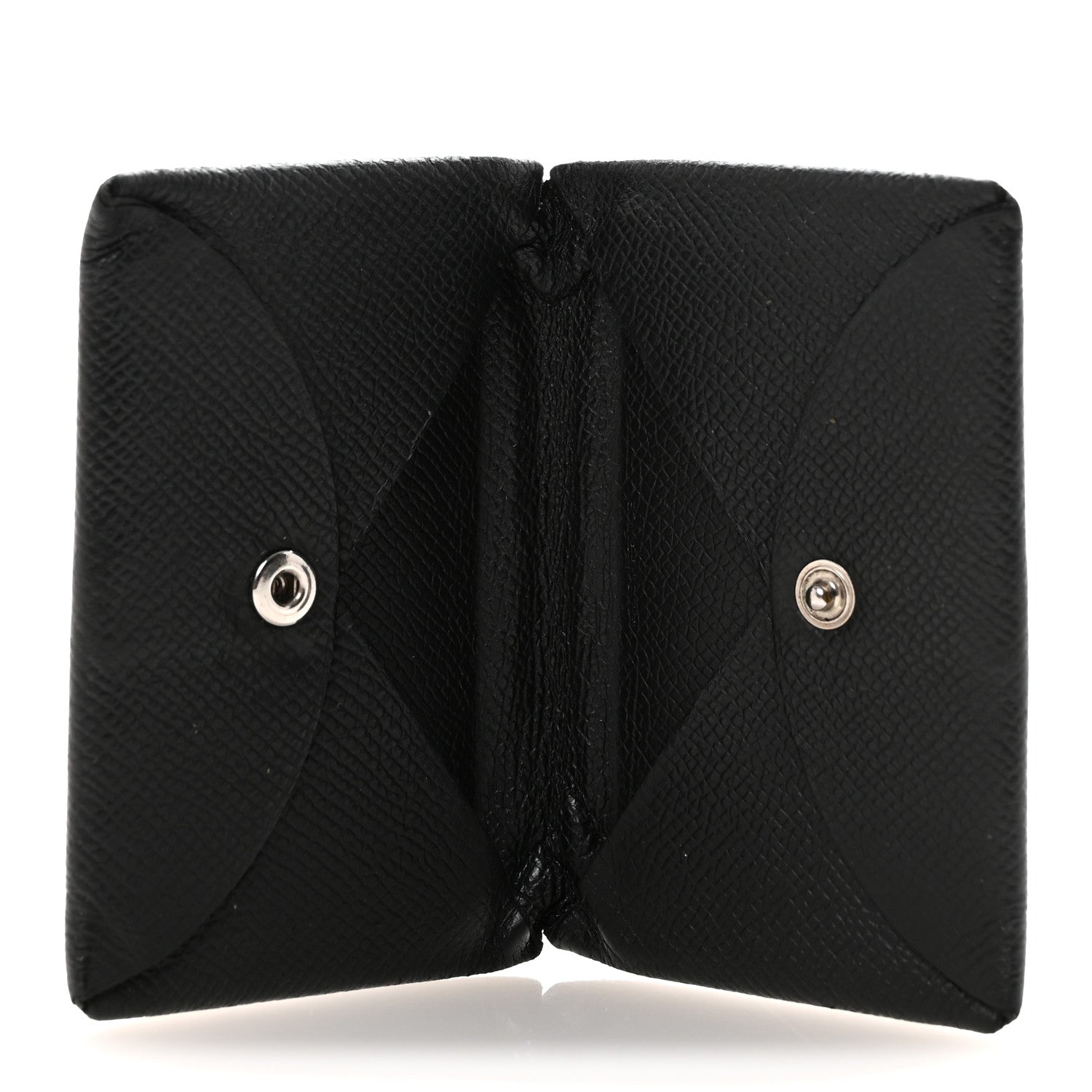 Hermes Epsom Calvi Card Case Black 5 of 7