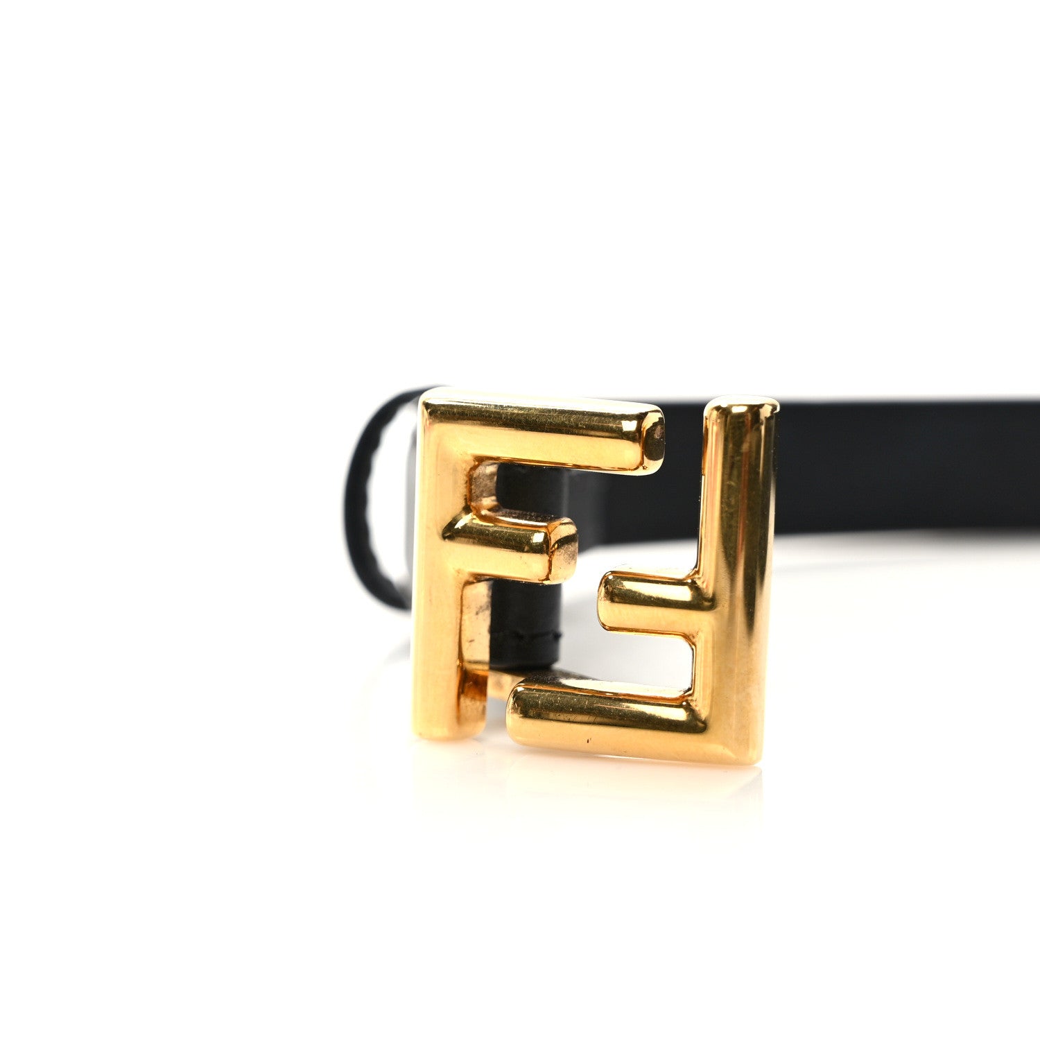 Fendi Vitello King FF 2CM Belt 80 32 Black 5 of 6