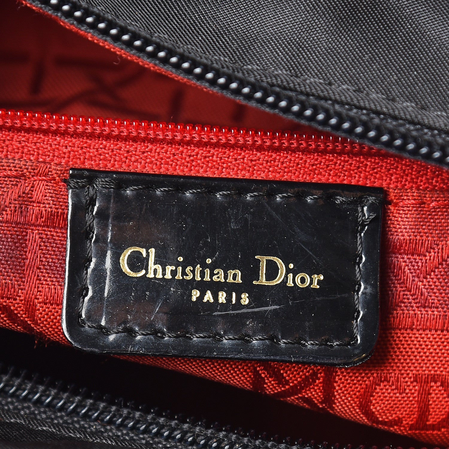 Christian Dior Nylon Cannage Large Lady Dior Black 5 of 10