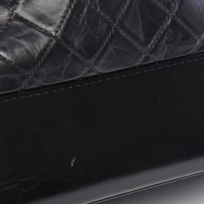 Chanel Aged Calfskin Quilted Medium Gabrielle Hobo Black 13 of 15