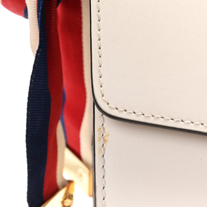 Gucci Calfskin Small Sylvie Shoulder Bag Off White 12 of 17