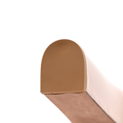Valentino Garavani Patent Tan-Go 55/155mm Platform Pumps 39.5 Rose Cannelle 9 of 15