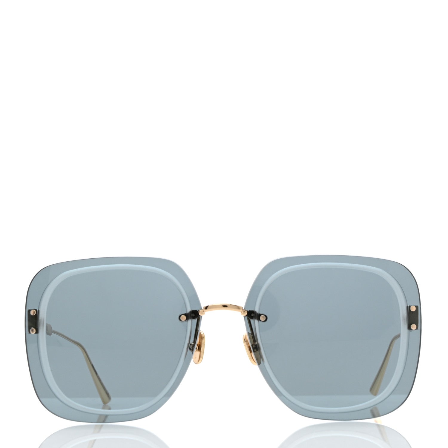 Christian Dior UltraDior SU Sunglasses Gold Blue 2 of 9