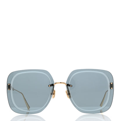 Christian Dior UltraDior SU Sunglasses Gold Blue 2 of 9