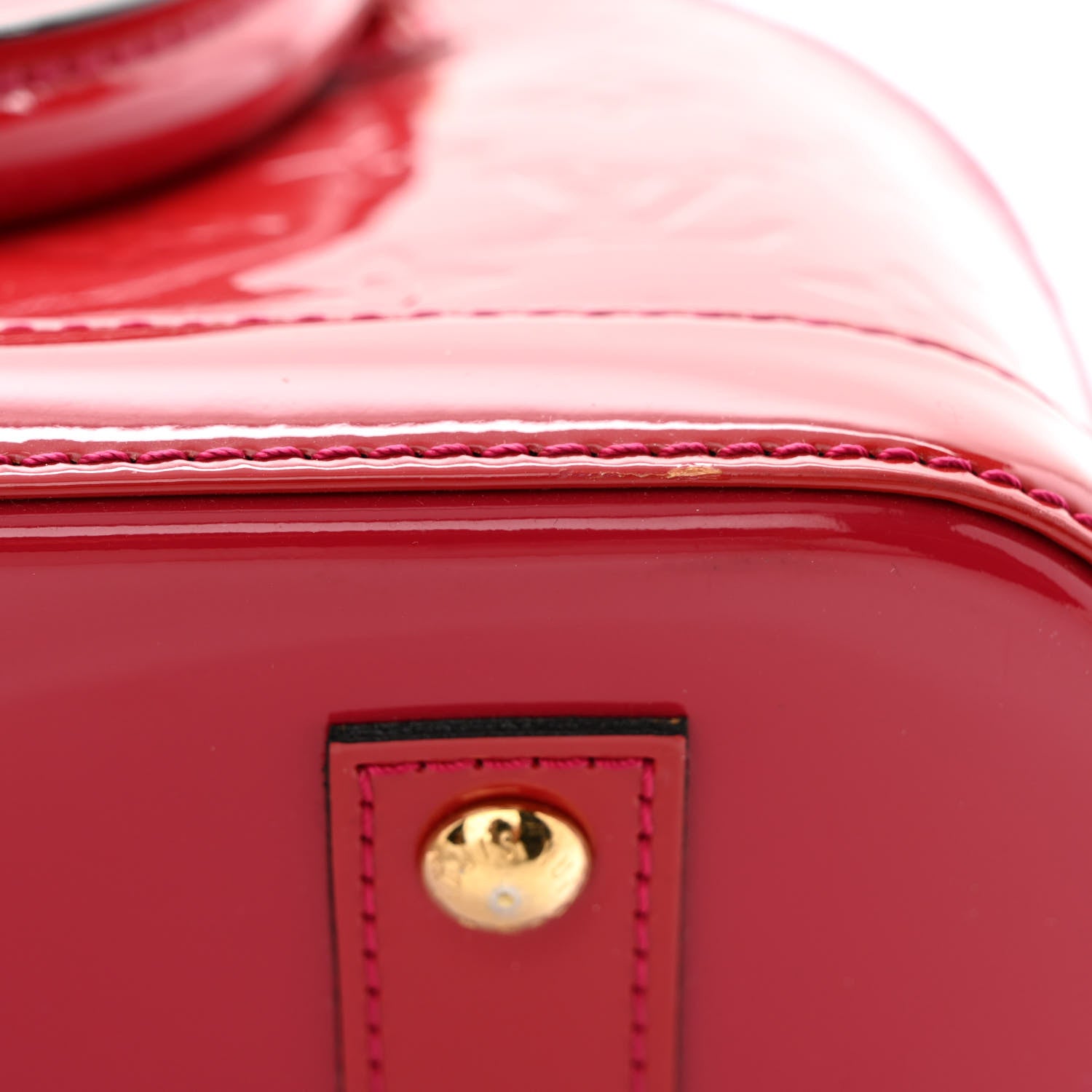 Louis Vuitton Vernis Alma BB Rose Indien 13 of 14