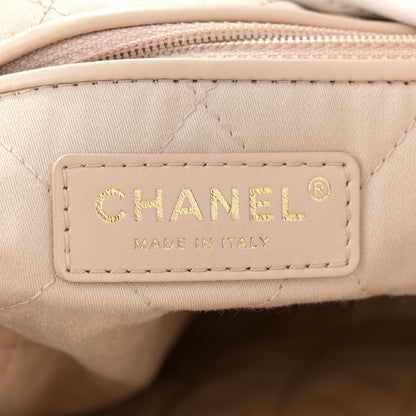 Chanel Shiny Calfskin Quilted Small Chanel 22  White 7 of 13