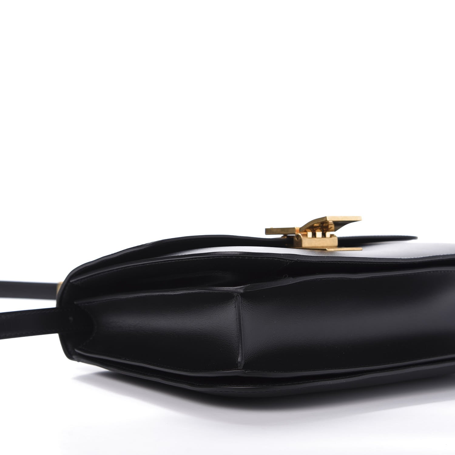 Celine Box Calfskin Medium Classic Box Flap Bag Black 8 of 10