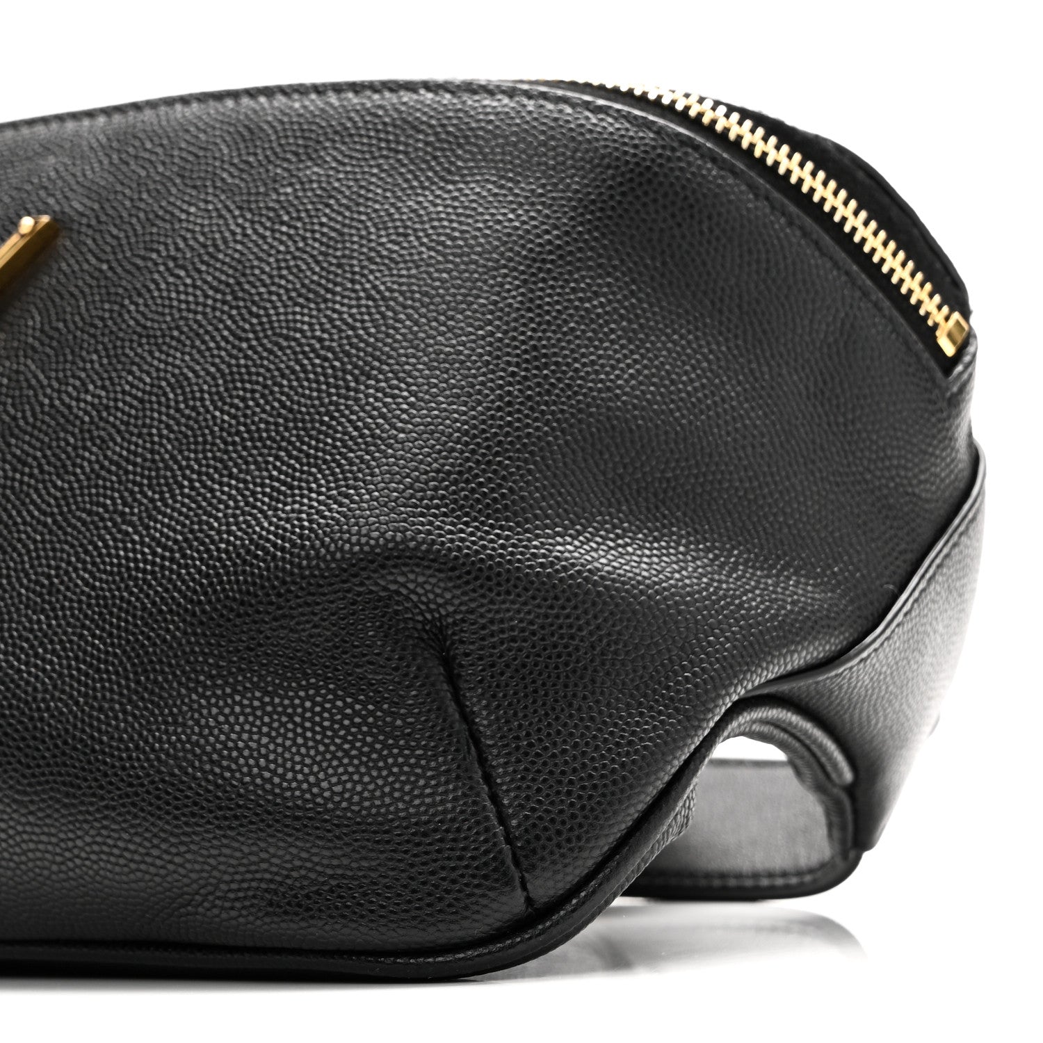 Saint Laurent Grain De Poudre Monogram Belt Bag Black 10 of 10