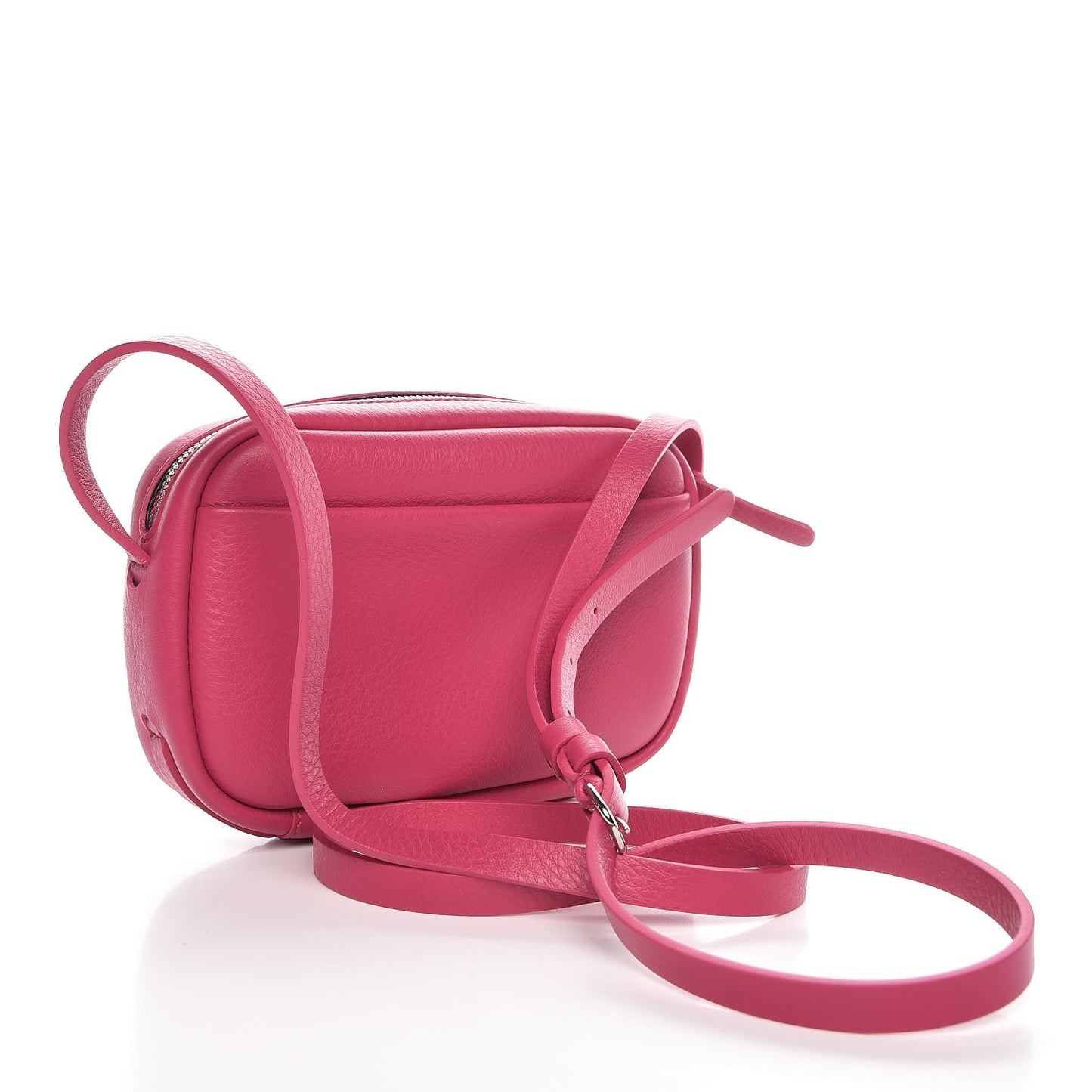 Calfskin Logo XS Everyday Camera Bag Rose Indien Black