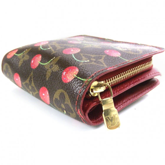 Louis Vuitton Monogram Cerises Compact Zippe Wallet 4 of 7