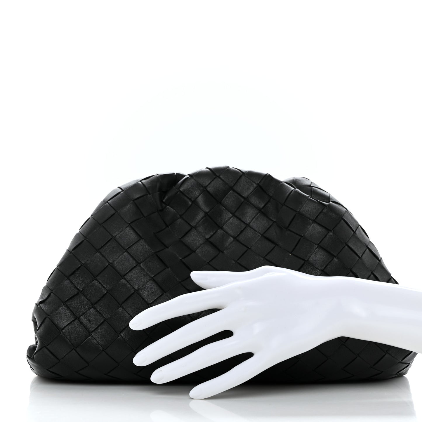 Nappa Intrecciato Teen Pouch Black