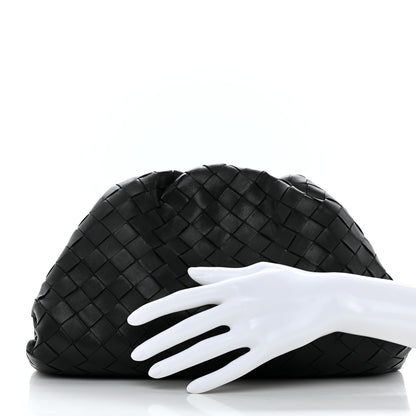 Bottega Veneta Nappa Intrecciato Teen Pouch Black 2 of 7