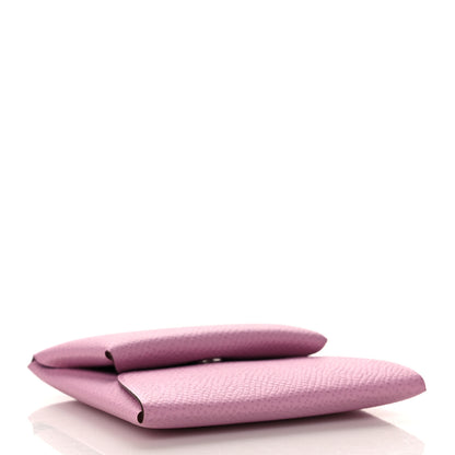 Hermes Epsom Bastia Coin Purse Mauve Sylvestre 4 of 8