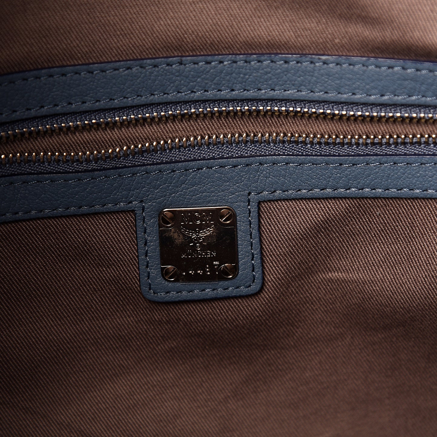 Calfskin Ottomar Monogram Large Klara Hobo Luft Blue