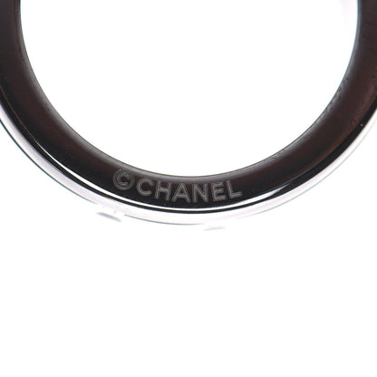 Chanel 18K White Gold Diamond Ceramic Medium Ultra Ring 57 8 Black 5 of 7
