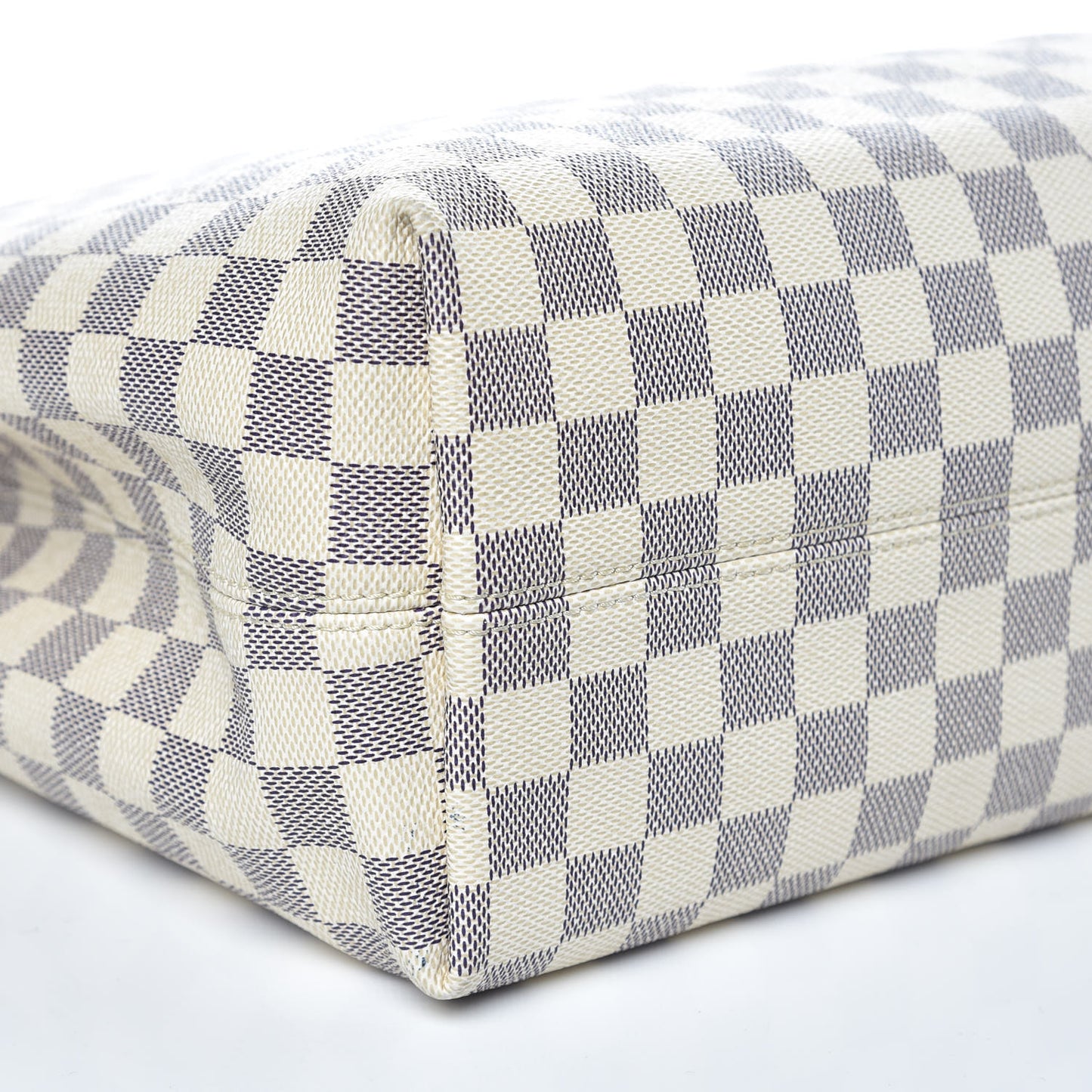 Damier Azur Graceful MM Rose Ballerine