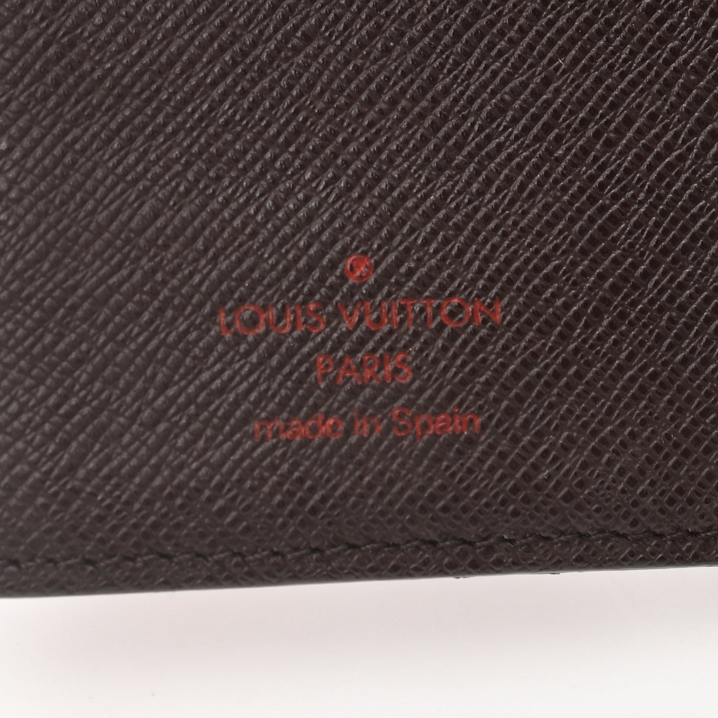 Damier Ebene Small Ring Agenda Cover