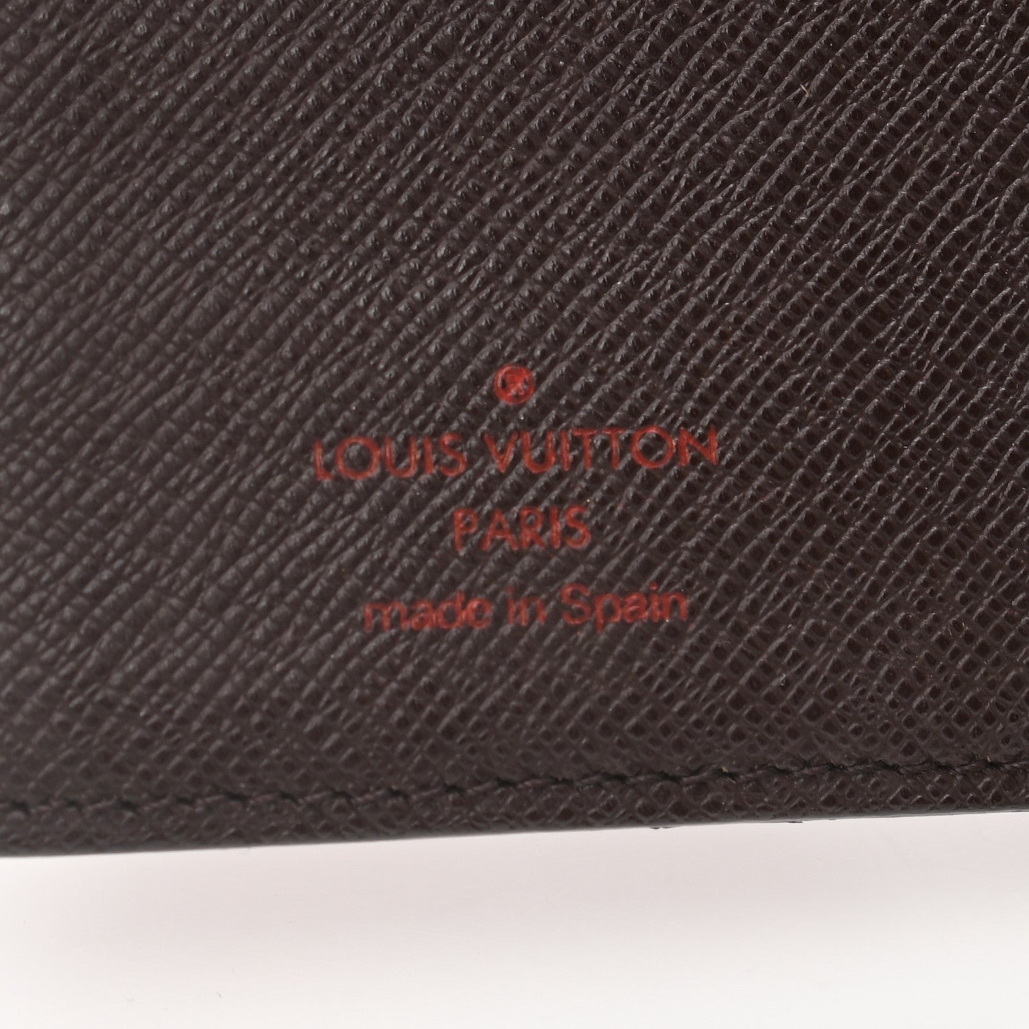 Louis Vuitton Damier Ebene Small Ring Agenda Cover 6 of 8