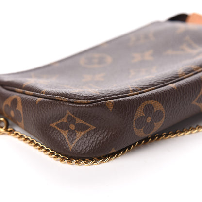 Louis Vuitton Monogram Mini Pochette Accessories 5 of 9