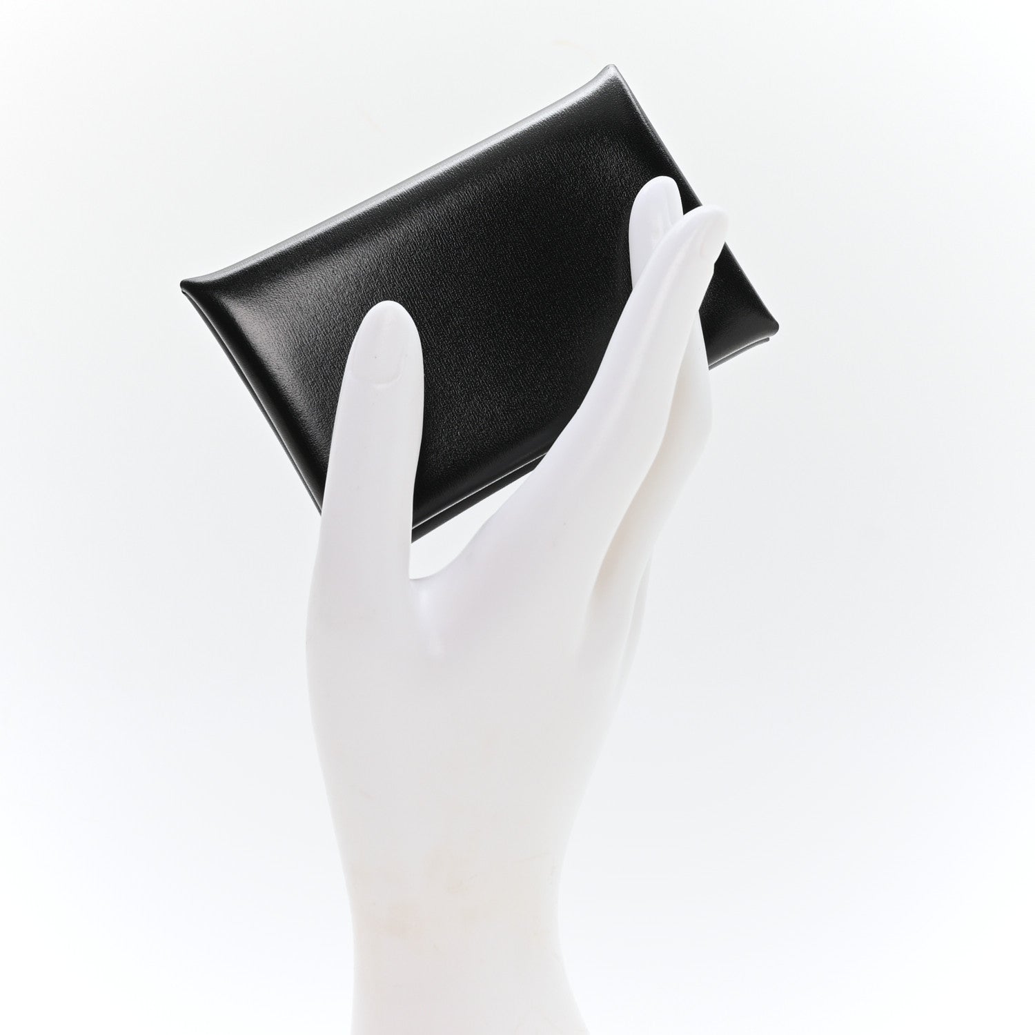 Hermes Box Calvi Card Case Black 2 of 8