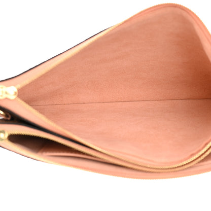 Louis Vuitton Damier Ebene Double Zip Pochette 5 of 11