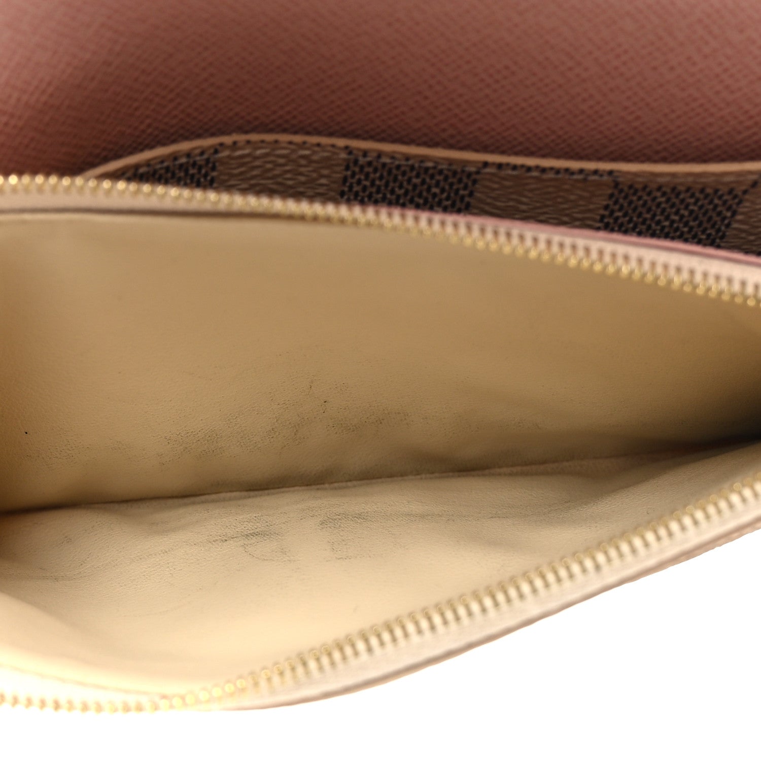 Louis Vuitton Damier Azur Emilie Wallet Rose Ballerine 5 of 7
