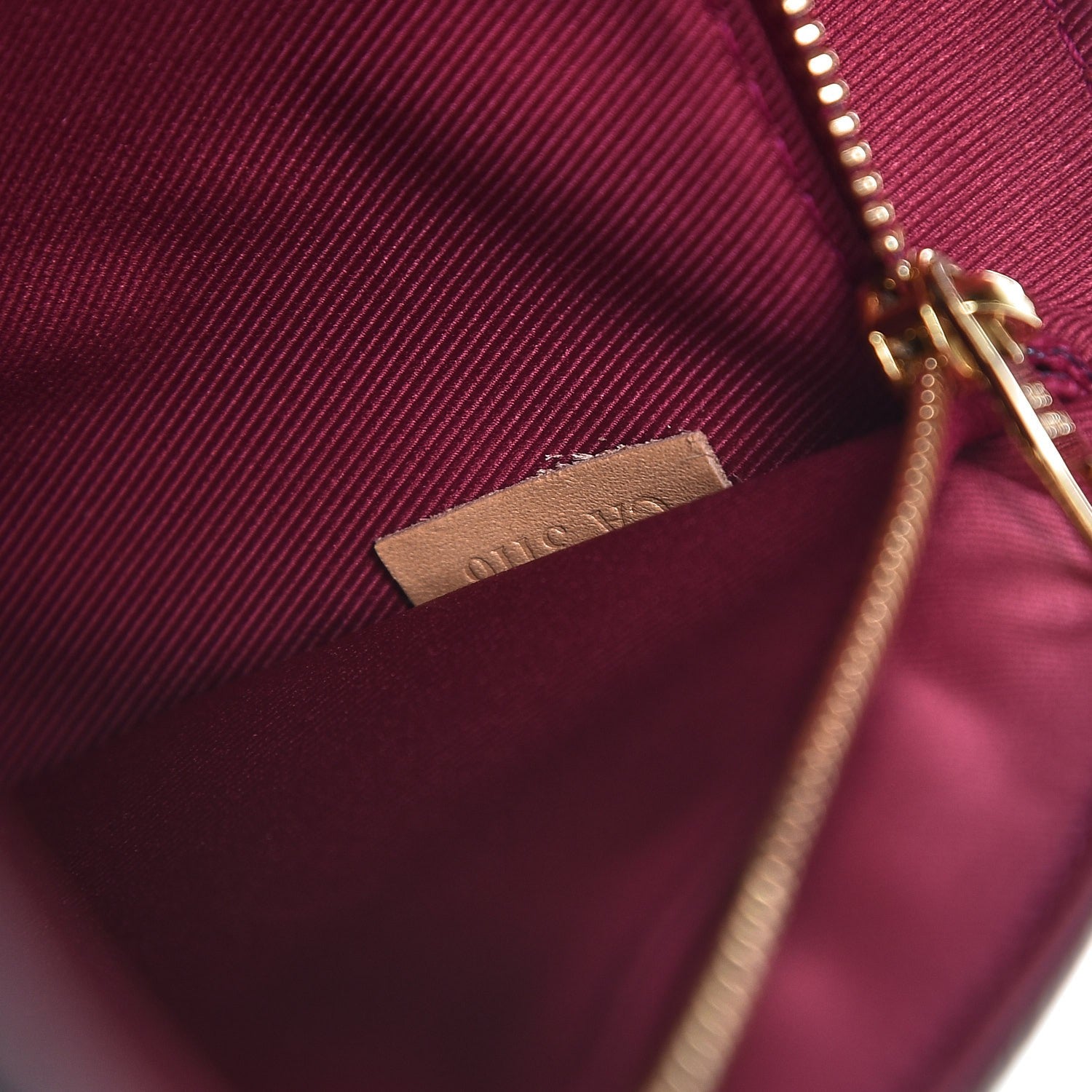 Louis Vuitton Monogram Cluny BB Bordeaux Fuchsia 8 of 9