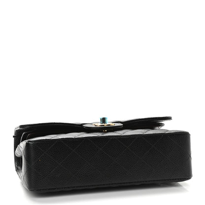 Chanel Caviar Quilted Small Double Flap Black 4 of 11