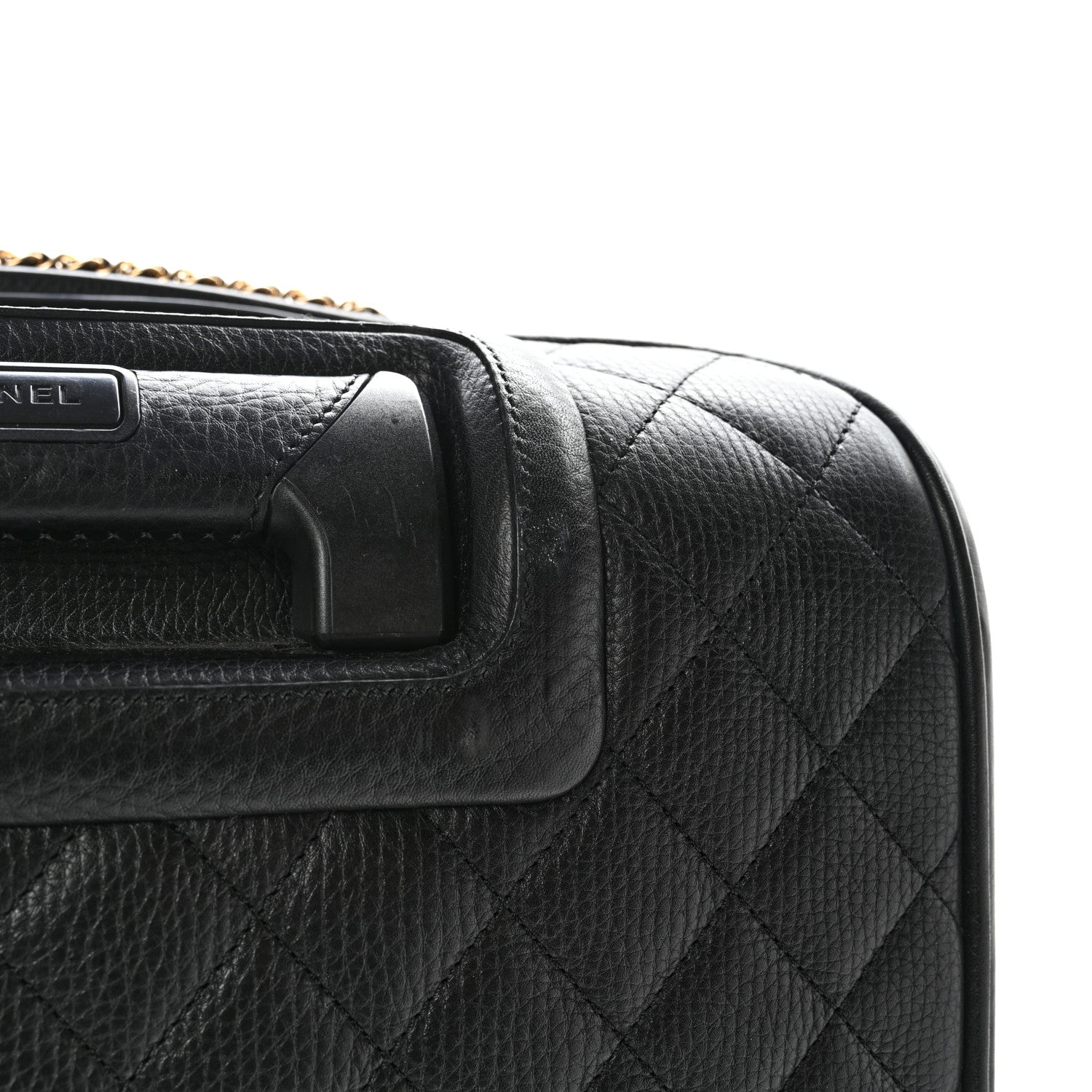 Chanel Calfskin Quilted Coco Case Trolley Black 7 of 15