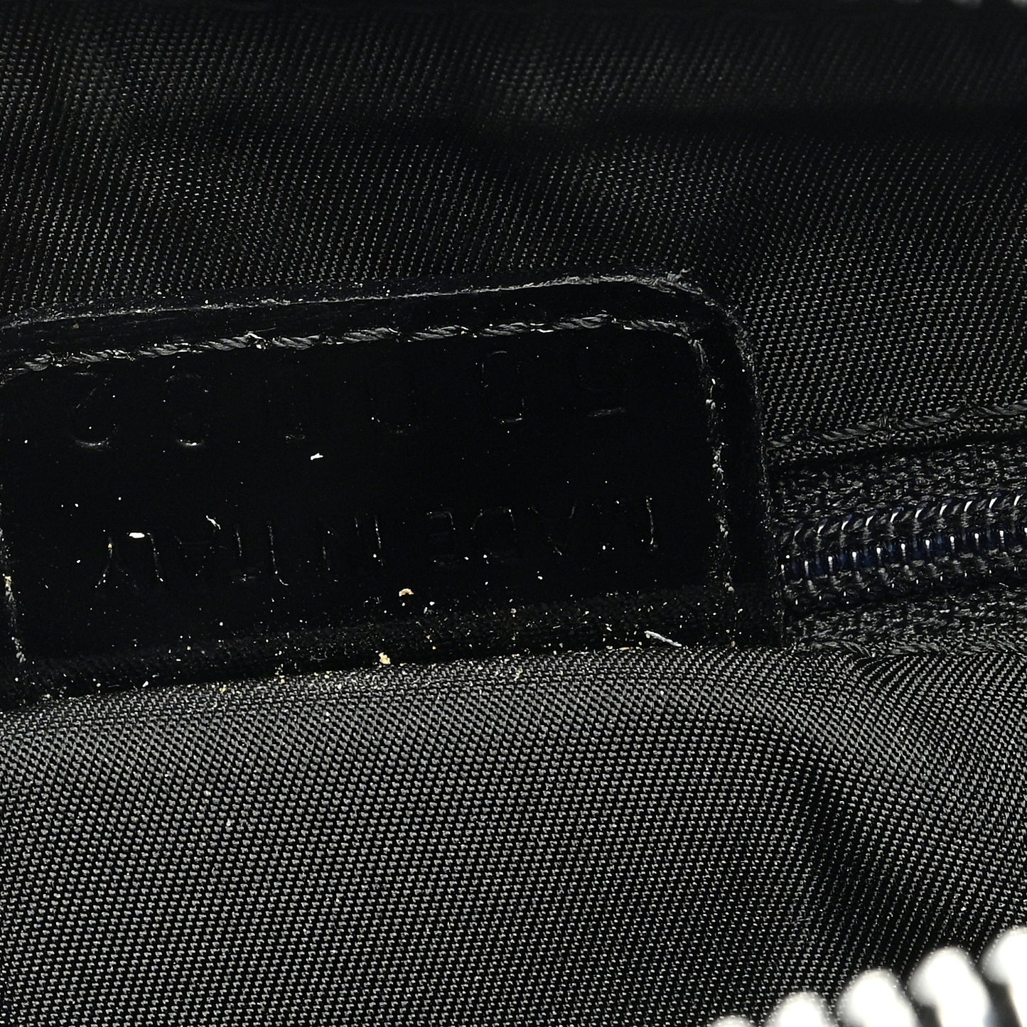 Monogram Patent Hobo Black