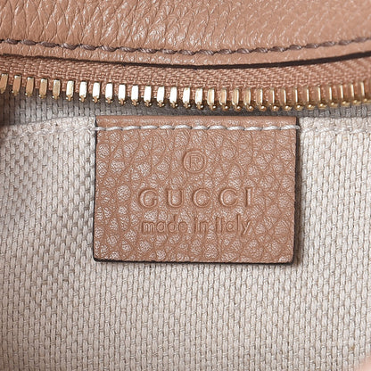 Gucci Pebbled Calfskin Small Soho Disco Bag Camelia 6 of 8