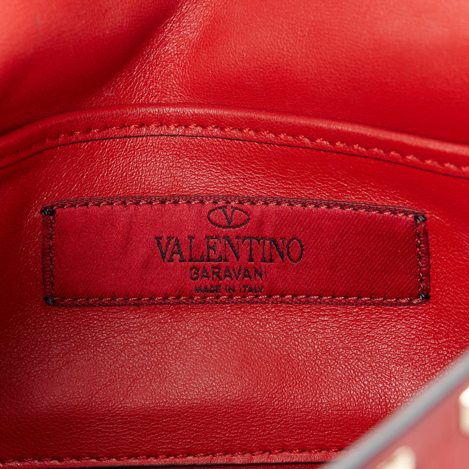 Valentino Garavani Nappa Small Rockstud Spike Shoulder Bag Rosso Valentino 6 of 11